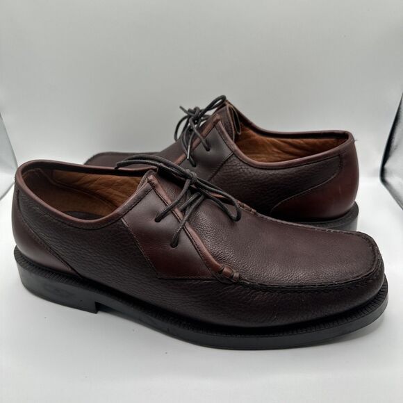 Cabela’s Sz 13 Austin Brown Leather Lace up shoes - Picture 2 of 8